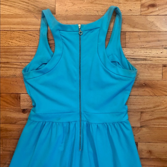 Cynthia Rowley Turquoise Dress with Pockets - Picture 4 of 7